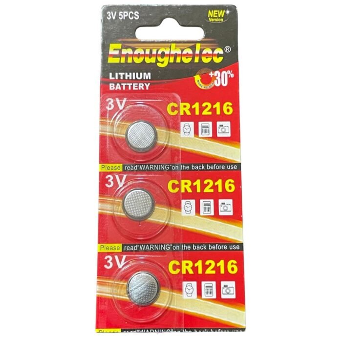 Pile De Lithium Batterie 3V CR1216 – Image 1
