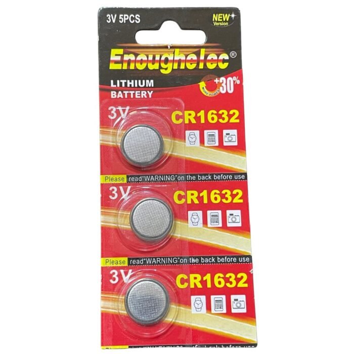 Pile De Lithium Batterie 3V CR1632 – Image 1
