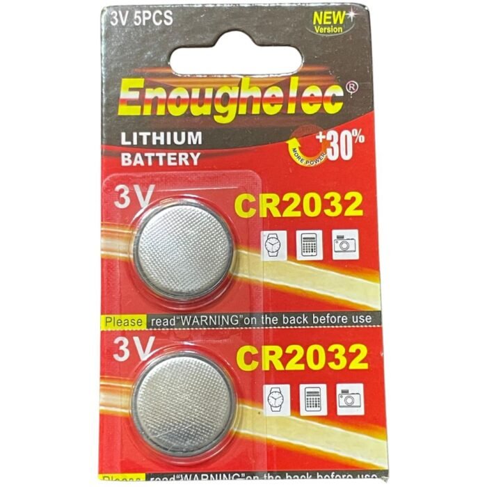 Pile De Lithium Batterie 3V CR2032 – Image 1