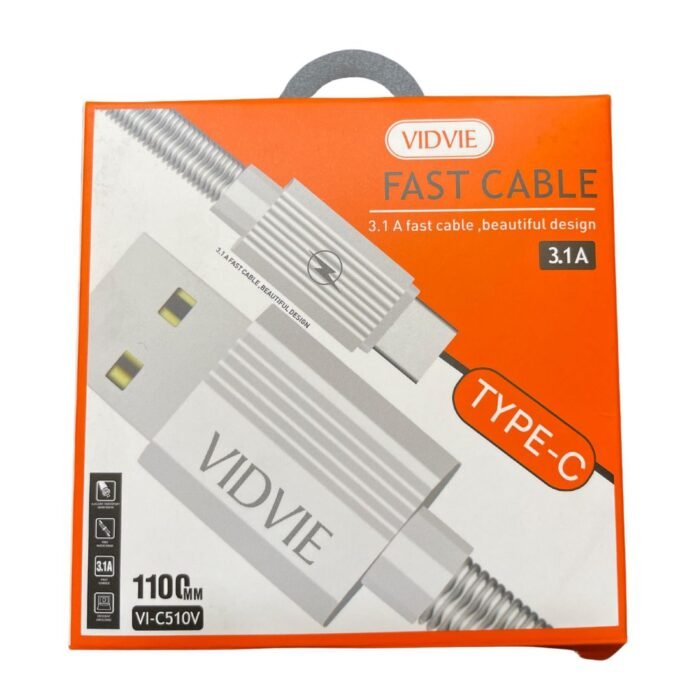 VIDVIE Cable USB - Type C – Image 1