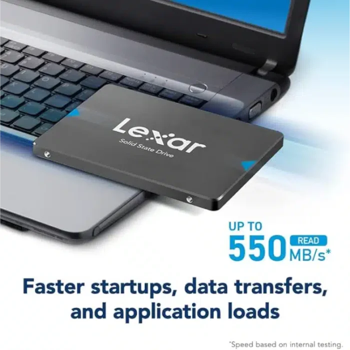 Lexar NS100 – 512Go SATA III 2.5 (LNS100-512RB) – Image 3