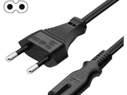 Cable alimentation 2 Pin