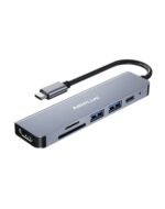 Adaptateur USB-C Multiport 6-en-1