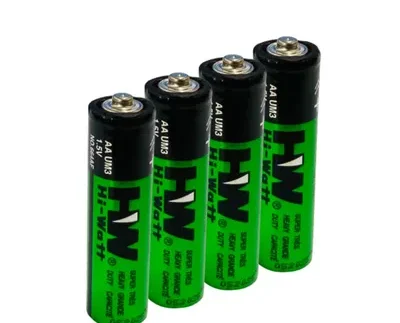 4 Piles Hi-Watt AA UM3 R6P