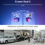 IMOU Cruiser Dual 2 6MP Vision Nocturne Couleur, PTZ WiFi – Image 3