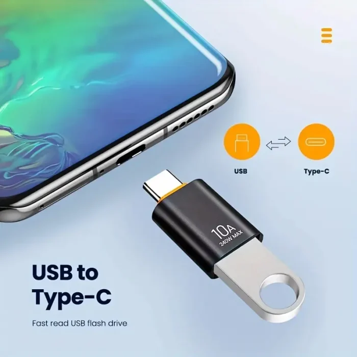 Lot de 2 adaptateurs USB 3.0 OTG 2 en 1 10A – Image 5