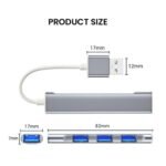 Hub USB type A, Adaptateur à 4 Ports USB 3.0 – Image 2