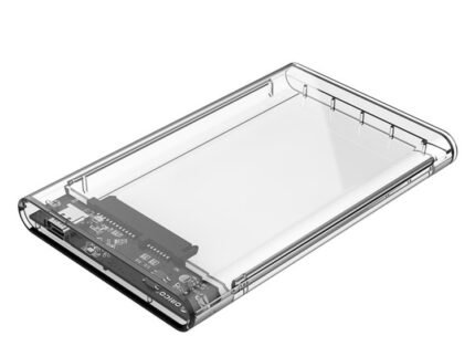 Boîtier Disque Dur Transparent  SSD/HDD 2.5 USB3.1 Type C