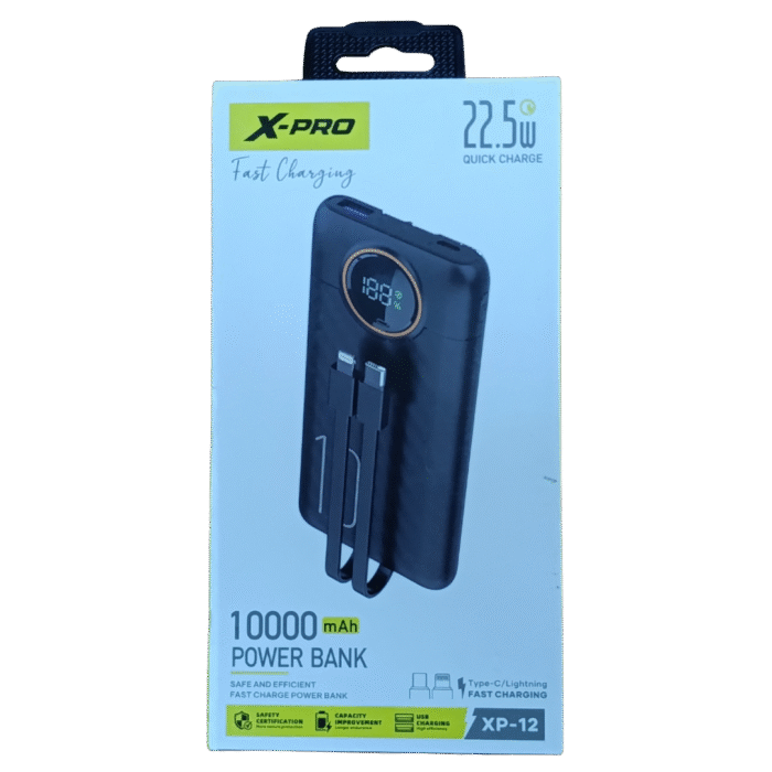 Power Bank X-PRO XP-12 (10000 mAh, 22.5W) – Image 1