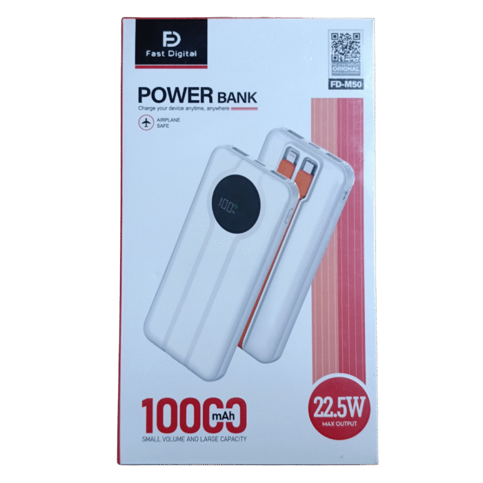 Power Bank FD-M50 (10000 mAh, 22.5W) – Image 1