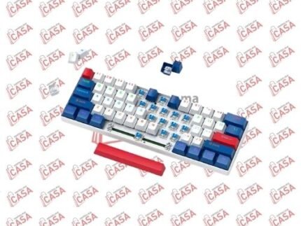 Clavier Gaming Mécanique T-WOLF T60 – Format Compact 60%, Rétroéclairage RGB & Connexion Filaire USB-C