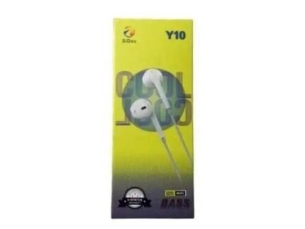 Écouteurs 3.5mm Y10 – Son Clair avec Prise Jack  Universelle