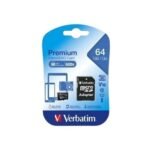 Carte Mémoire 64Go MicroSDHC UHS-I VERBATIM