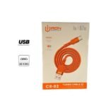 Câble iRon CR-02 Turbo | 67W Ultra-Fast Charge | USB vers Micro-USB | 1m Fil Tissé