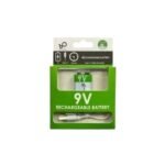 Batterie 9V Rechargeable USB C