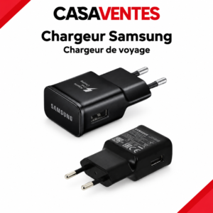 Présentation CasaVentes : chargeur de voyage Samsung