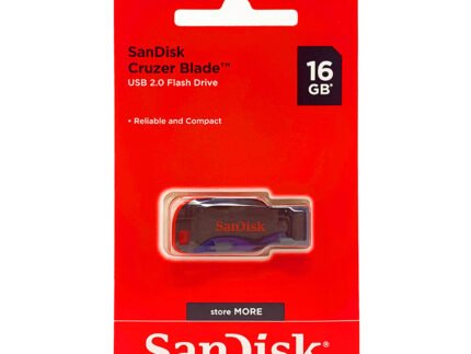 Clé USB SanDisk Cruzer Blade 16 Go - Ultra-Compacte et Fiable