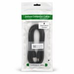Câble DisplayPort 1,8 m 4K 60 Hz sur fond blanc