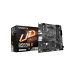 Carte mère Gigabyte B550M K et son emballage